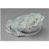 Image 1 : Chinese jade/hardstone figure of a toad