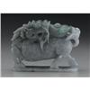 Image 1 : Chinese carved jade/hardstone qilin