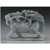 Image 2 : Chinese carved jade/hardstone qilin