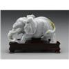 Image 2 : Chinese carved jade/hardstone elephant