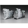 Image 1 : Pair of Chinese jade/hardstone chimera