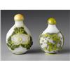 Image 1 : Two Chinese glass snuff bottles