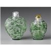 Image 1 : Two Chinese glass snuff bottles