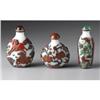 Image 2 : Three Chinese glass snuff bottles