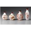 Image 1 : Four Chinese glass snuff bottles