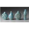 Image 2 : Four Chinese carved snuff bottles