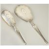 Canadian sterling silver hand mirror and brush