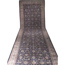 A hand-woven carpet