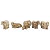 Image 1 : Harold Clayton Five clay models of cows