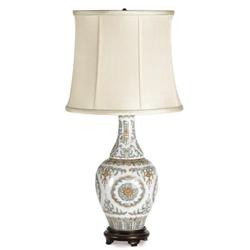 Small Chinese porcelain table lamp