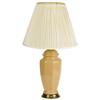Tan ceramic lamp