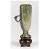 Image 2 : Green hardstone carving of a handled beaker