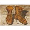 Image 1 : Sandra Stone Watercolor on paper Work Boots