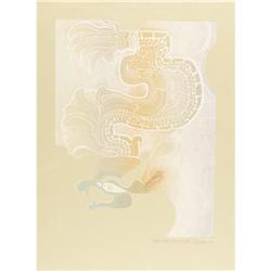 Meader Print Quetzacoatl III