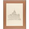 Image 4 : L.B. Isleib Drawing of Denton County Courthouse