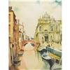 Image 1 : Artist unknown Poster Canal Scene
