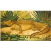 Image 1 : Skibbing Oil on canvas Crocodile