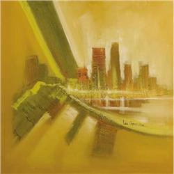 Lee Gartside RMorning in the City RAcrylic on c