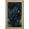Image 4 : ANDREW DESHONG Oil on canvas Blue Lady