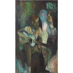 DREW DESHONG (American) RGreen Guitarist, 1