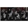 Image 1 : Four Asian Lacquer Panels