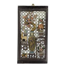 An Asian Wood Panel