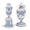 A Pair of English Porcelain Urns Wedgwood