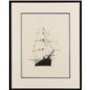 Image 1 : Group of four ship prints