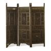 Image 1 : An Indian Carved Wood Screen 19th C