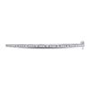 Image 2 : Round Diamond Stackable Bangle Bracelet 1/2 Cttw 10KT White Gold