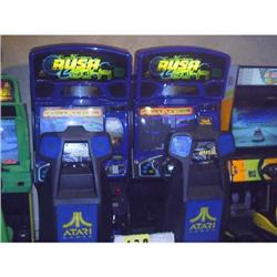 Rush 2049 dbl. driver - linked video game