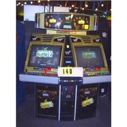 WWF - multi-screen4 player video game