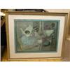 Image 1 : "Nare morte bleu" by Balitran lithograph withembossing certificate