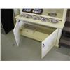 Image 2 : TALL SHELVING UNIT WITH LOWER 2 DOOR CABINET
