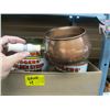 Image 2 : 3 ROGER'S GOLDEN SYRUP TINS & A COPPER POT