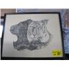 Image 2 : 3 PICTURES, THE CAT, THE TIGER & THE FRAMED PUZZLE KIDS ON RINK