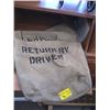 Image 1 : LG. CANVAS BAG PROPERTY OF THE T. EATON COMPANY, RETURN BY DRIVER