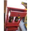 Image 2 : PAIR OF SINGLE DRAWER SALMON COLORED END TABLES