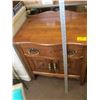 Image 1 : SMALL SINGLE DRAWER 2 DOOR ANTIQUE CABINET