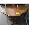 Image 2 : ANTIQUE HALF MOON OCCASIONAL TABLE (22 1/2" H)