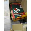 Image 2 : LG. BOX OF ASST. CHRISTMAS DECORATIONS, ETC. & A LG. ARTIFICIAL CHRISTMAS TREE