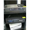 Image 2 : JVC STEREO RECEIVER WITH DUAL CASSETTE DECK, CABLES & PIONEER STAND