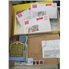 Image 2 : 1 BOX OF STAMPS