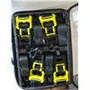 Image 2 : SET OF 4 ERICKSON RATCHET TIE DOWN STRAPS