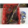 Image 2 : BIN OF ASST. TAPE, PRY BAR, SAWS, ETC.