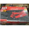 Image 1 : 3 TON BIG RED HYDRAULIC TROLLEY JACK, NEW IN BOX