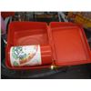 Image 2 : 1 DISNEY METAL SCHOOLBUS LUNCH BOX & 1 HELLO KITTY LUNCH BOX