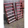 Image 1 : 2 HEAVY DUTY RED METAL RAMPS **ITEM OFF SITE, CALL FOR VIEWING APPOINTMENT**