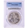 Image 1 : 1881-S $1 Morgan Silver Dollar Coin PCGS MS65