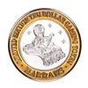 Image 1 : .999 Fine Silver Harrah's Casino Lake Tahoe, Nevada $10 Limited Edition Gaming Token